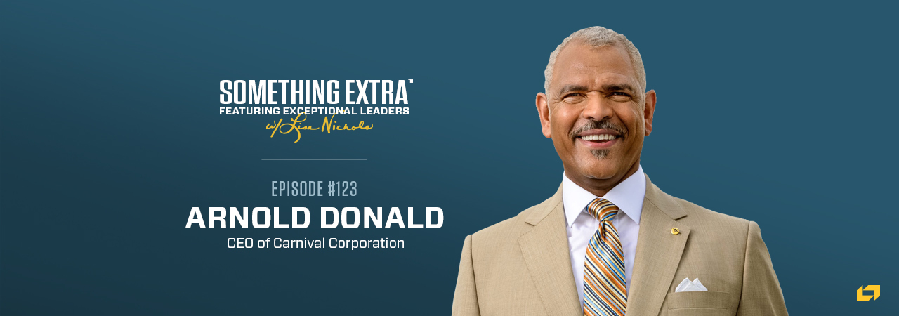 Aaron Donald, CEO of Carnival Corporation, on the Something Extra Podcast