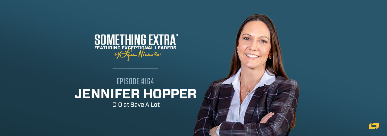 Jennifer Hopper is featured on something extra episode # 164