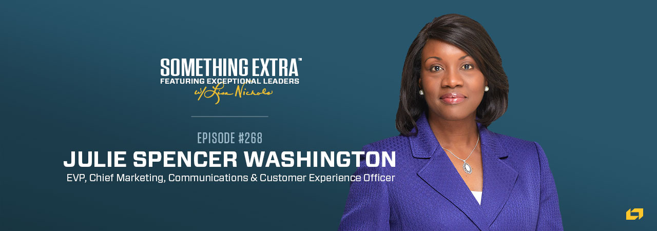 julie spencer washington is featured on something extra